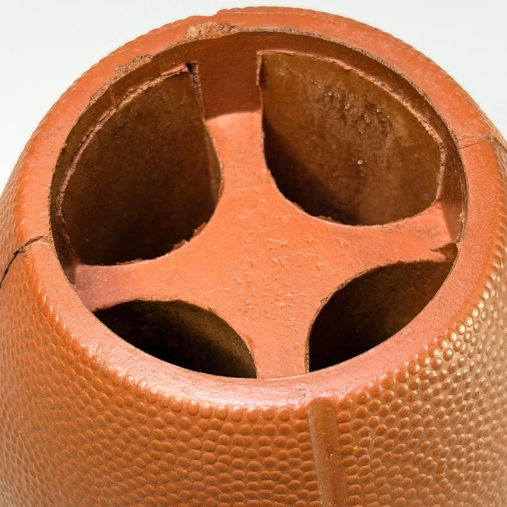 Koozball Foam Football Drink‎ Insulator Can Cooler Brown Tailgate Toss Toy